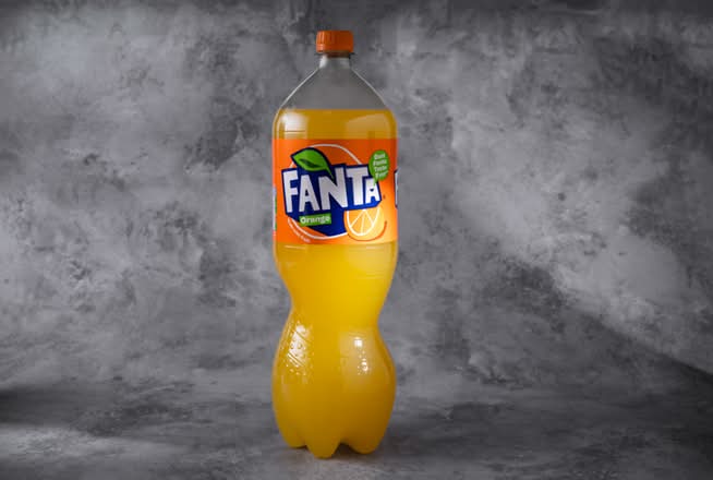 Bottle of Fanta Orange