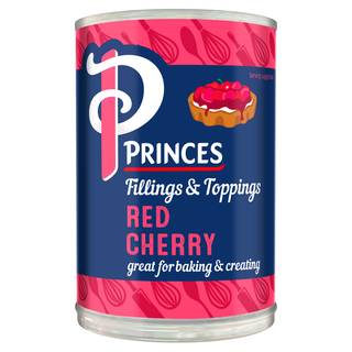 Princes Fillings & Toppings Red Cherry 410G