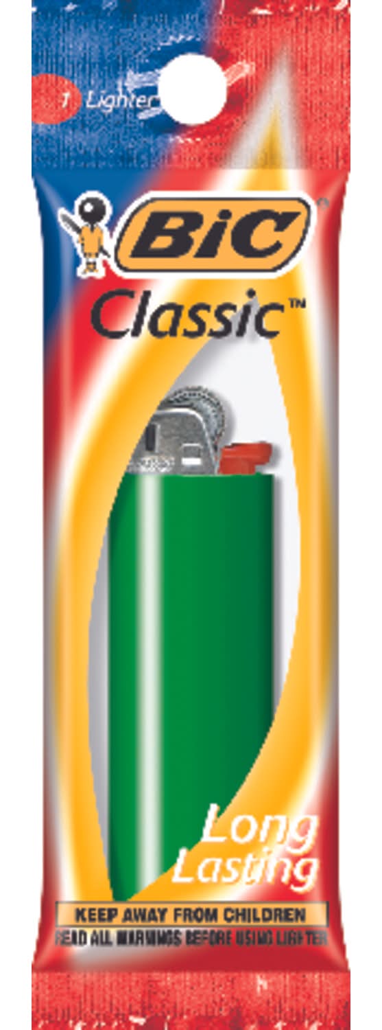 Bic Classic Green Disposable Lighter 1 Pk