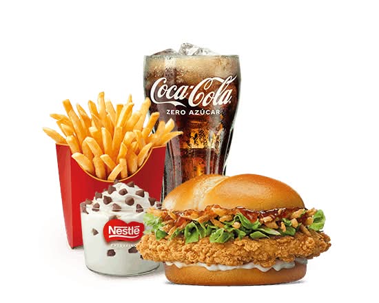 Menú Completo Mediano McCrispy Hot Honey