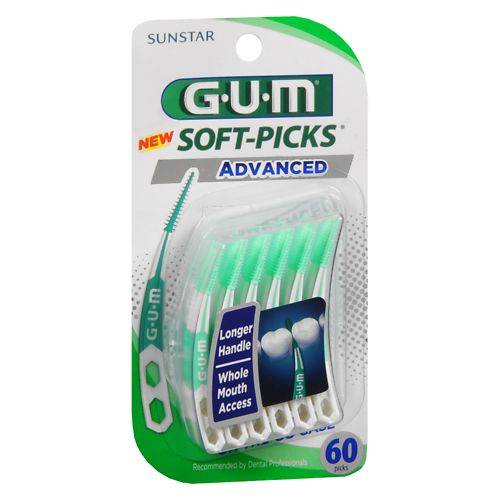G-U-M Soft-Picks Advanced - 60.0 ea