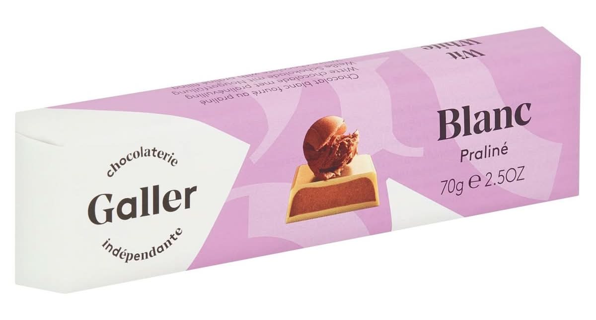 Galler Blanc Praliné 70 g