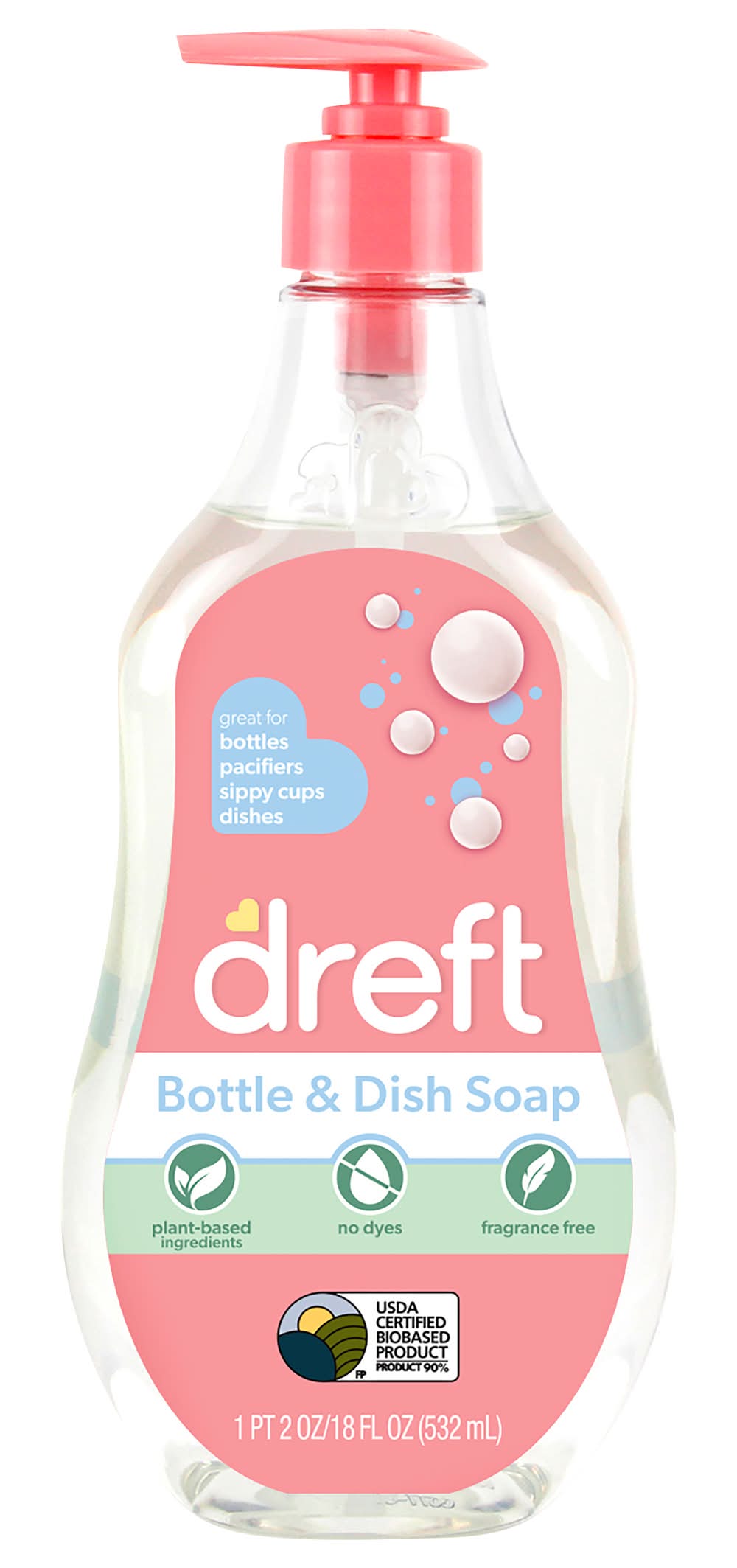 Dreft Bottle & Dish Soap (18 fl oz)