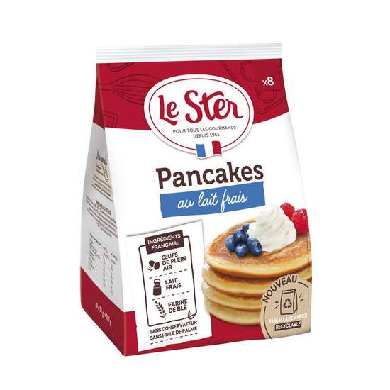 Le Ster Pancakes au lait frais - 4 sachets de 2 280 g