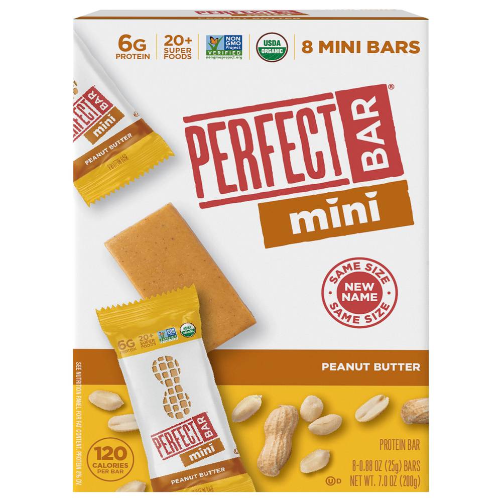 Perfect Bar Snack Size Peanut Butter Protein Bar