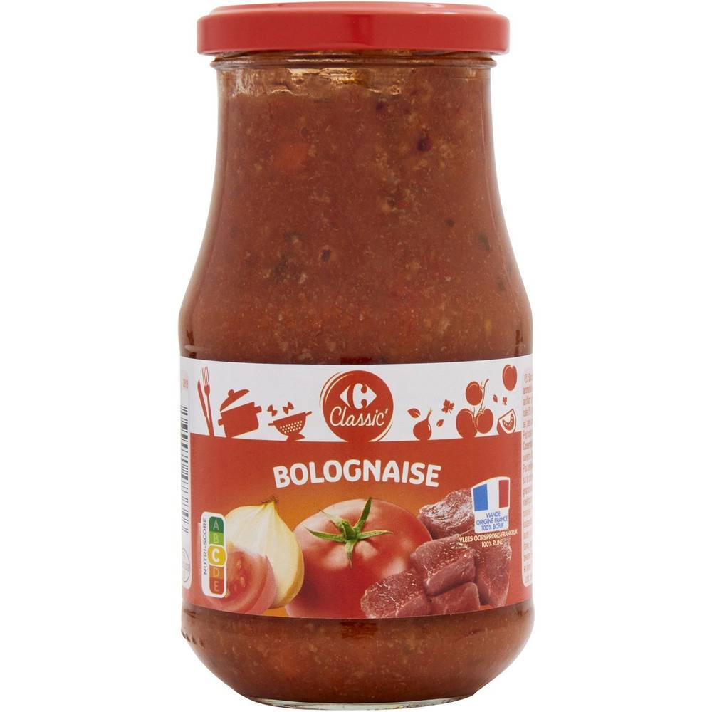 Carrefour Classic' - Sauce bolognaise (420g)