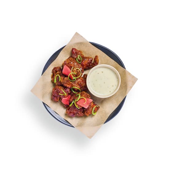 113. hot honey fried chicken yuzu