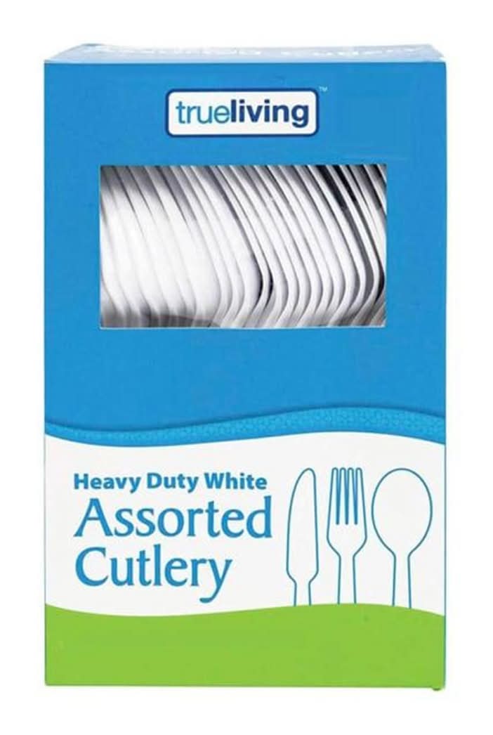 True Living Assorted Cutlery 140 Ct