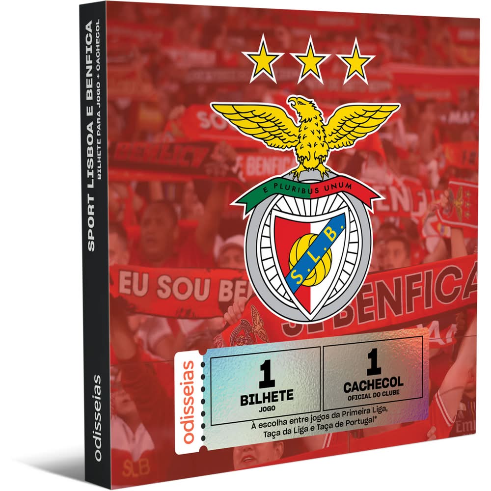 Benfica - 1 Bilhete jogo