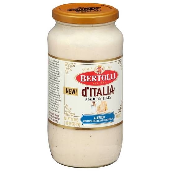 Bertolli D'italia Fresh Cream & Aged Italian Cheese Alfredo Sauce