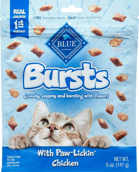 Blue Buffalo Bursts Crunchy & Creamy Chicken Flavor Cat Treats