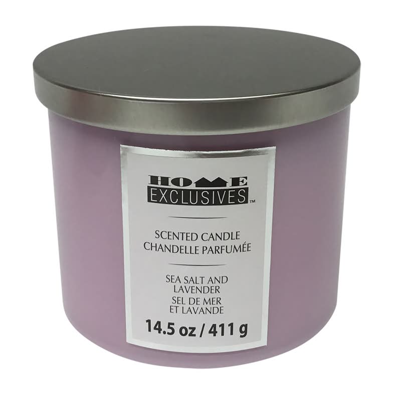 Home E.Chandelle Sel/Lavand - Home E.Candle Salt/Laven