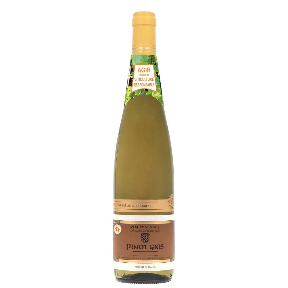 La Cave D'augustin Florent - Vin blanc Alsace pinot gris (75 cl)