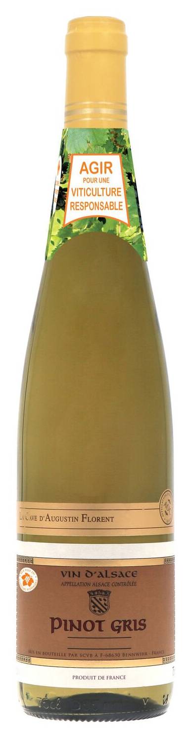 La Cave d'Augustin Florent - Vin blanc alsace pinot gris (750ml)