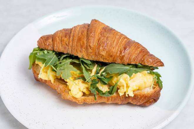 Egg & Cheese w/ Greens Croissant