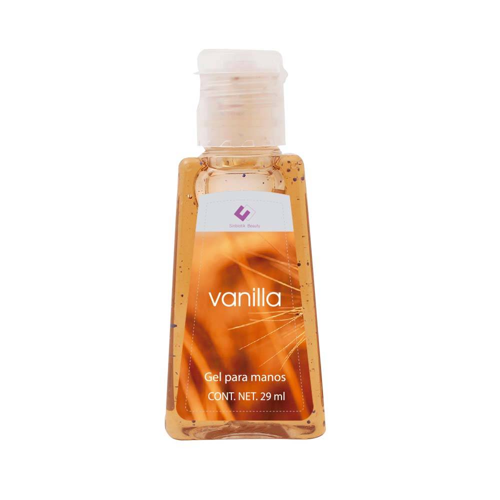 Sinbiotik beauty gel para manos vainilla (botella 29 ml)