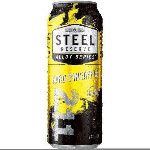 Steel Reserve Alloy Series Malt Beer (24 fl oz) (hard pineapple)
