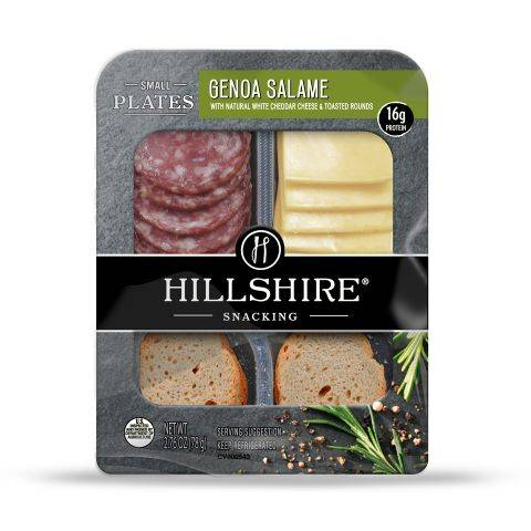 Hillshire Farm Snack Plate Genoa Salami and Cheese 2.76oz