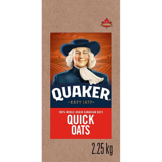Quaker gruau rapide - quick oats (2.25kg)