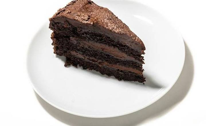 Vegan Belgian Chocolate Fudge Cake