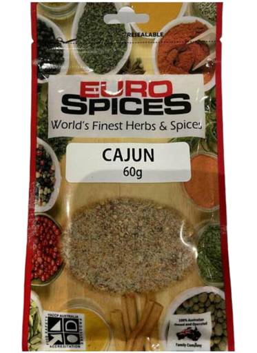 Euro Spices World's Finest Herbs & Spices Cajun (60g)