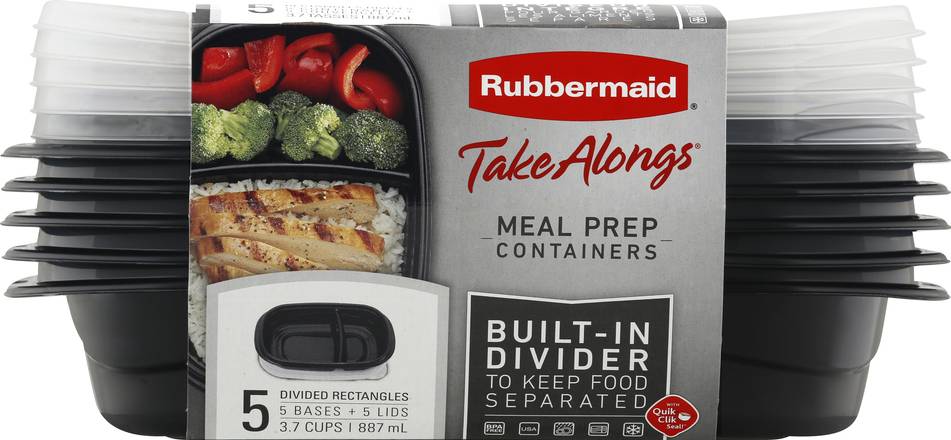 Rubbermaid Take Alongs Mealprep Container (10 set)