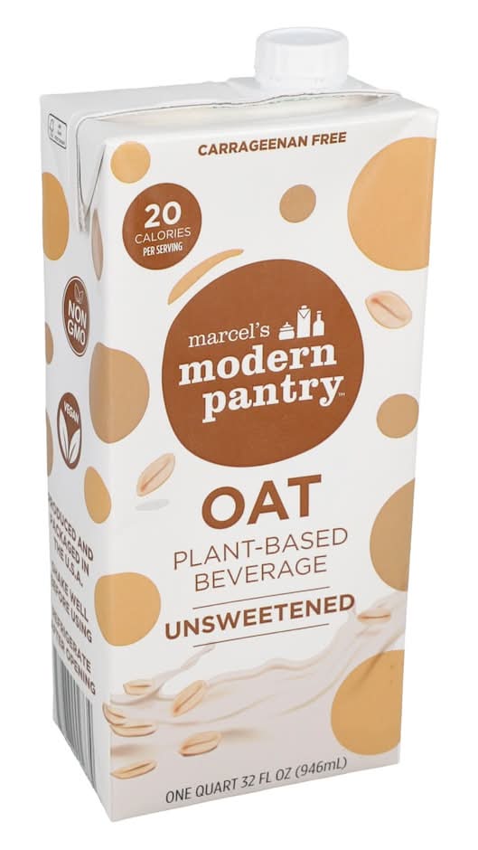 Marcel's Modern Pantry Unsweetened Oat Plant-Based Beverage (32 fl oz)