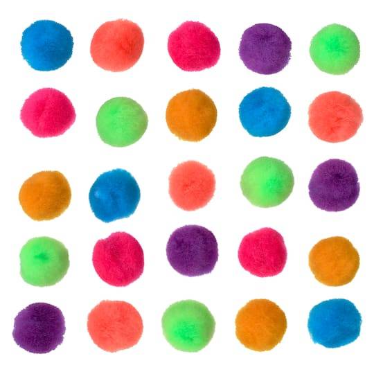 Creatology Bright Multicolor Pom Poms, Multi