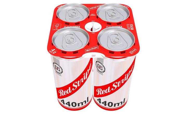 Red Stripe Cans 4 x 440ml (391545)