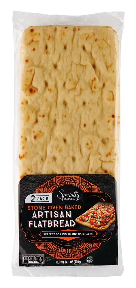 Specially Selected Stone Oven Baked Artisan Flatbread (14.1 oz, 2 ct)