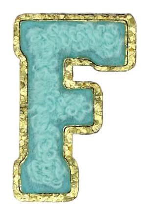 1.5" Mint Chenille Patch By Make Market