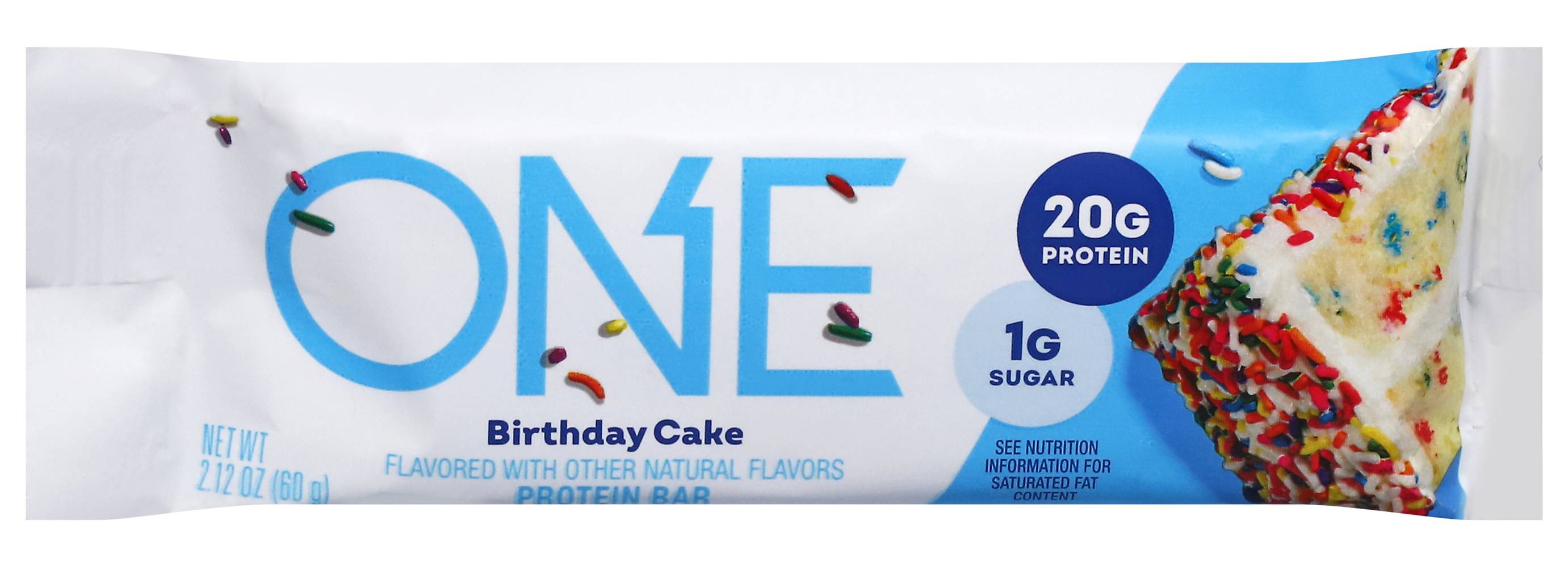 One Protein Bar, Birthday Cake (2.12 oz)