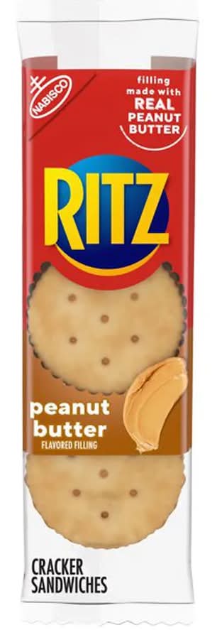 Nabisco Ritz Peanut Butter Sandwich Crackers