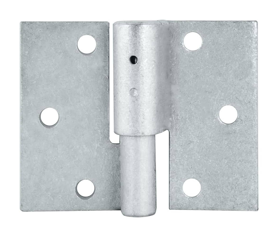 Pinnacle 16mm Galvanised LH Double Butt Security Gate Hinge