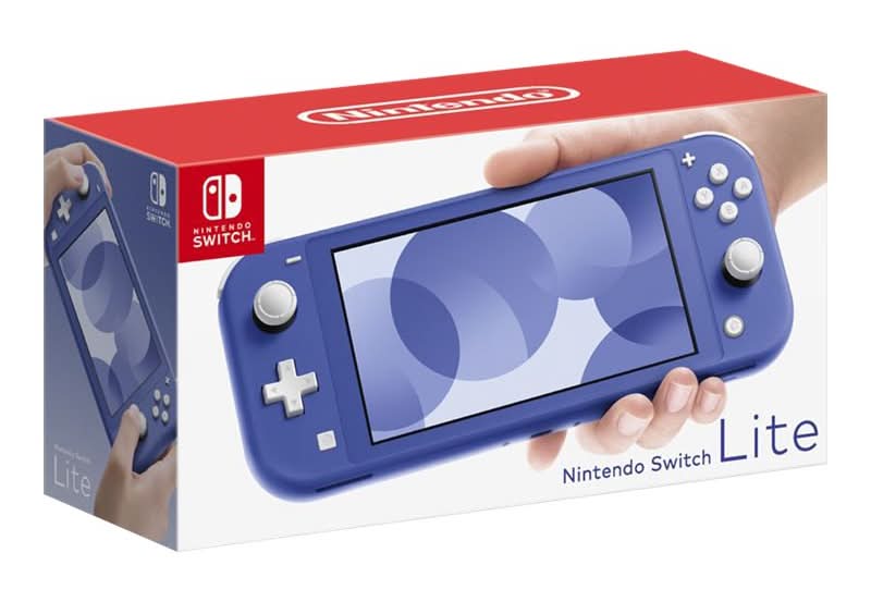 Nintendo Switch Lite 青 本体 箱・イブゴーストエネミーズ Switch