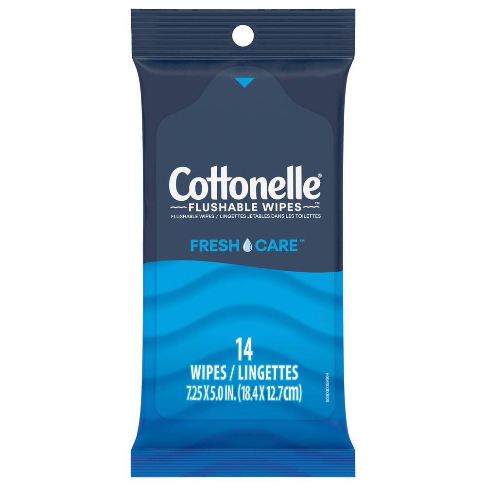 Cottonelle Flushable Wipes (14 wipes)