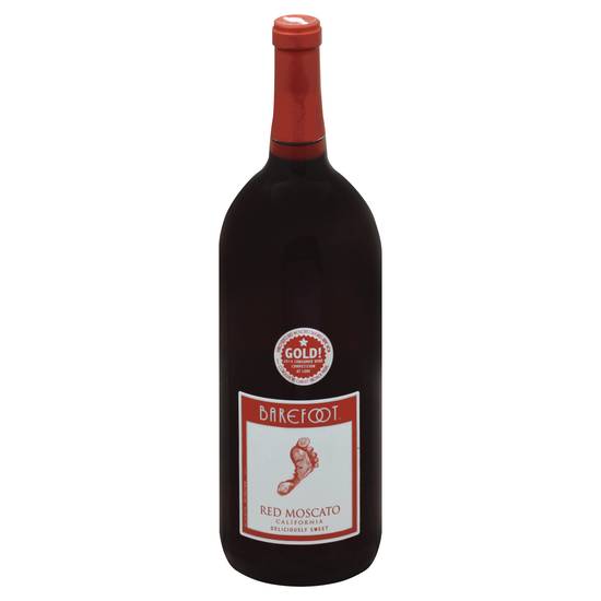Barefoot Red Moscato (1.5 L)