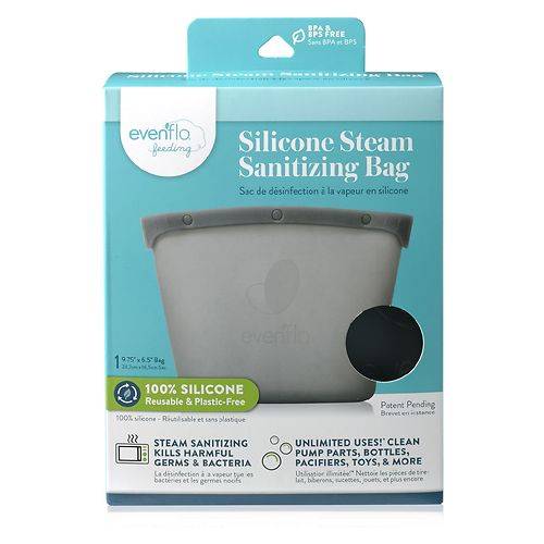 Evenflo Silicone Steam Sanitizing Bag - 1.0 ea