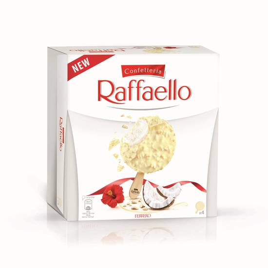 Raffaello - Glace noix de coco amandes (4 pièces)