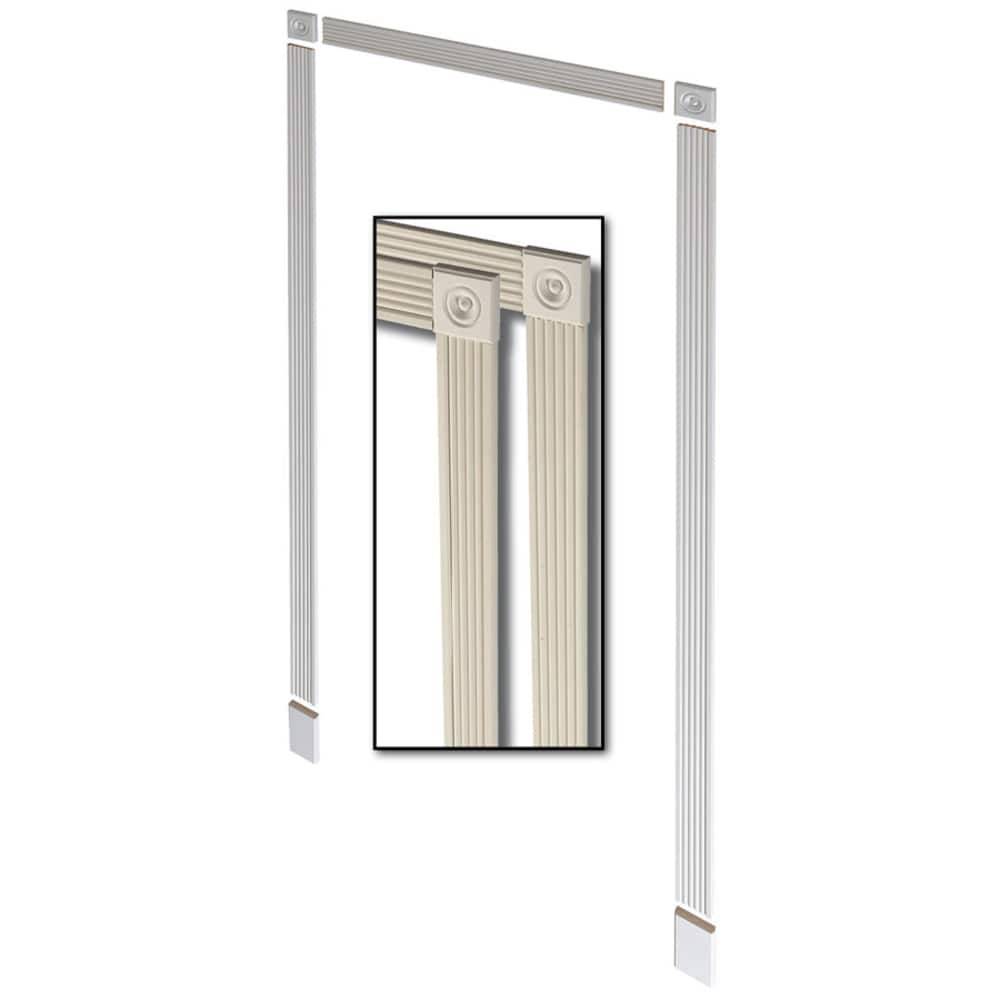 RELIABILT 0.594-in x 3.375-in x 7-ft Primed MDF Door Casing Kit | B3383SFBDPL