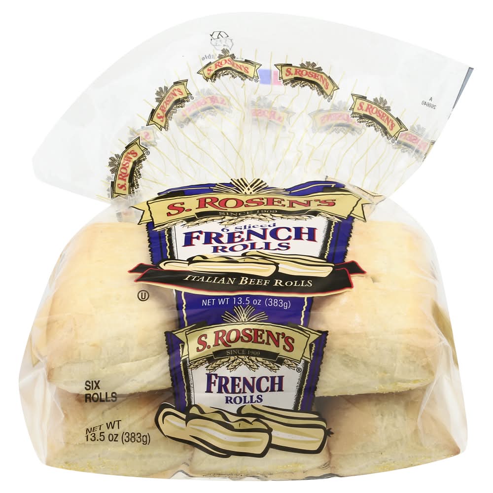 S. Rosen's Sliced French Rolls (13.5 oz)