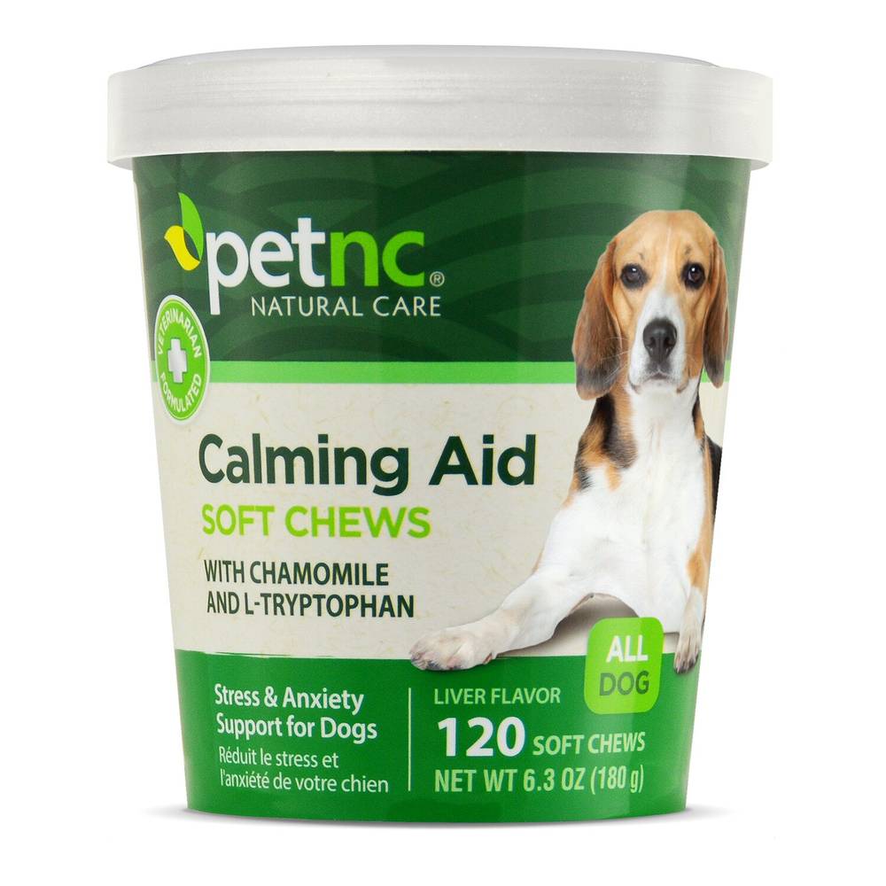 PetNC Calming Aid Soft Chews, 120 ct