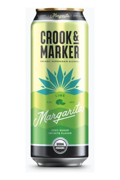 Crook & Marker Organic Lime Ready-To-Drink Margarita (19.2 fl oz)