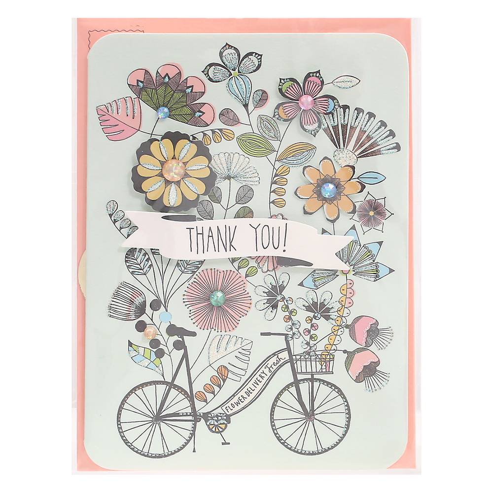 Papyrus Thank You Greeting Card (multi)