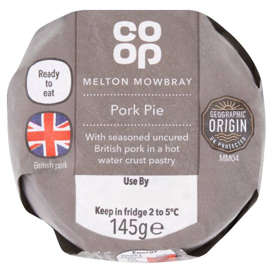 Co-Op Melton Mowbray Pork Pie 145g