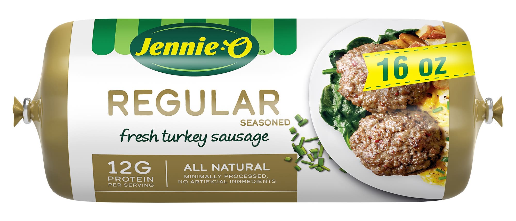 Jennie-O Regular Seasoned Fresh Turkey Sausage (16 oz)