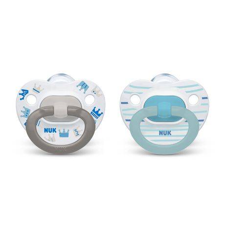 Nuk Orthodontic Silicone Pacifiers (2 units)