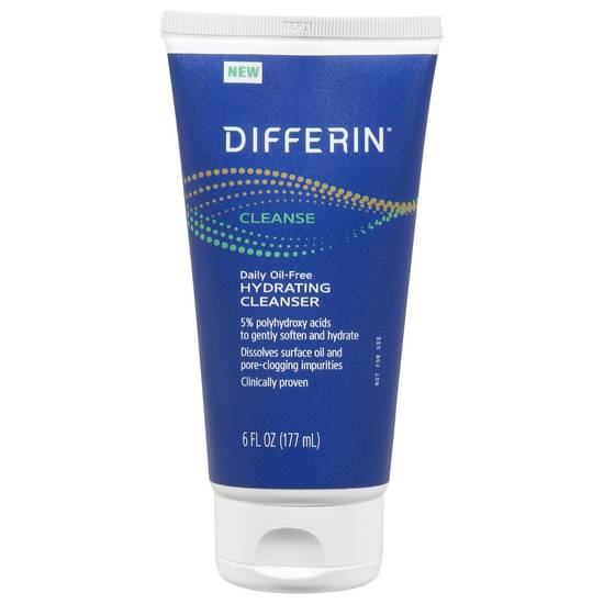 Differin Daily Oil-Free Hydrating Cleanser