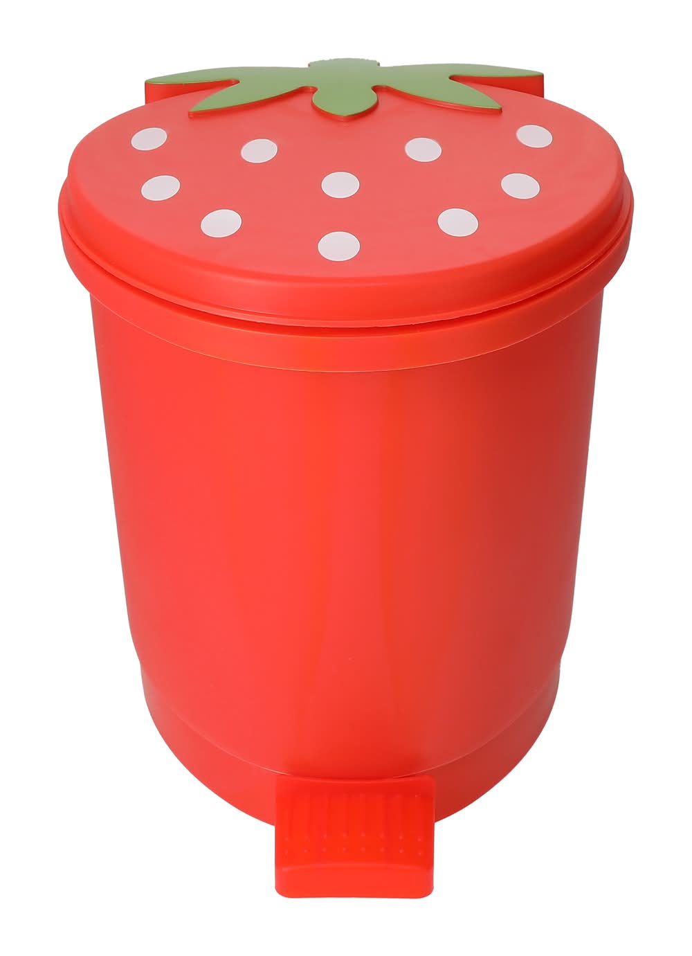 Strawberry Trash Can Red