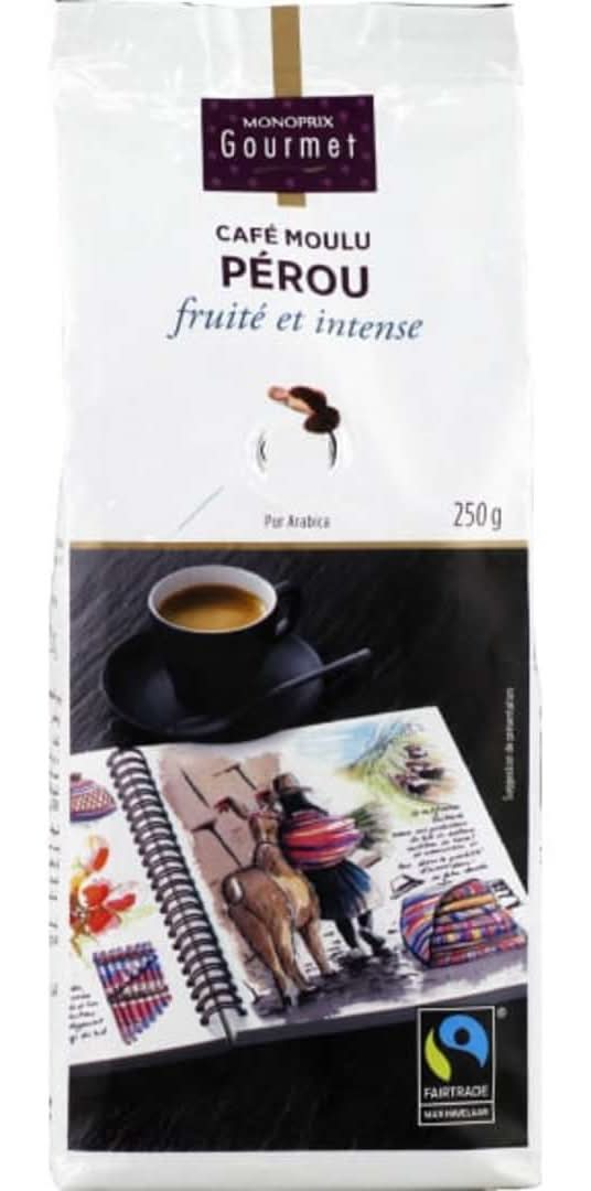 Monoprix - Gourmet café moulu du pérou fruité et intense (250g)